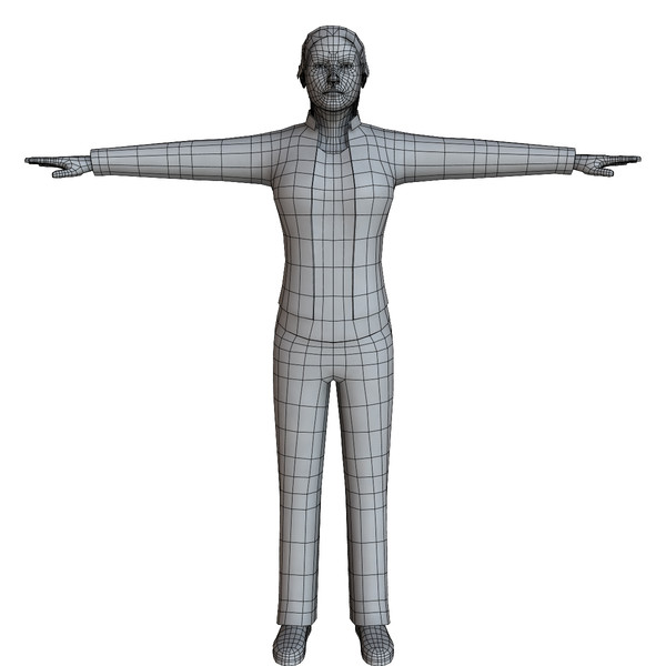 3d model casual female 05 - Casual Female 05 by ignisfatuus